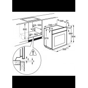 Электрический духовой шкаф AEG BCR742350B