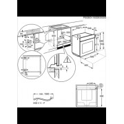Электрический духовой шкаф AEG BCR742350W
