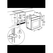 Электрический духовой шкаф AEG BER455120B