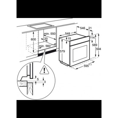Электрический духовой шкаф AEG BER455120B Электрический духовой шкаф AEG BER455120B