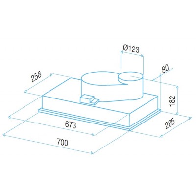 Кухонная вытяжка Best P720 MET 72 Кухонная вытяжка Best P720 MET 72