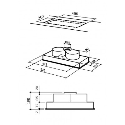 Кухонная вытяжка Best P540 MET 52 Кухонная вытяжка Best P540 MET 52