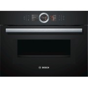 Компактный электрический духовой шкаф с СВЧ BOSCH CMG636BB1