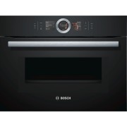 Компактный электрический духовой шкаф с СВЧ BOSCH CMG6764B1
