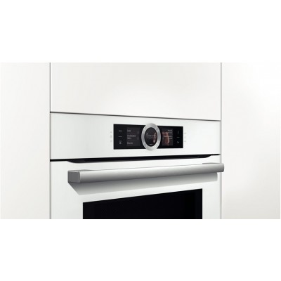 Электрический духовой шкаф с СВЧ BOSCH HMG656RW1 Электрический духовой шкаф с СВЧ BOSCH HMG656RW1