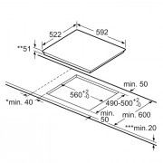 Индукционная варочная панель Bosch PIE611BB1E