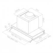 Кухонная вытяжка Elica BOX IN IX/A/60
