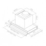 Кухонная вытяжка Elica BOX IN IX/A/90