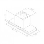 Кухонная вытяжка Elica HIDDEN 2.0 IX/A/60