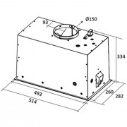 Кухонная вытяжка Elica LANE IX/A/52