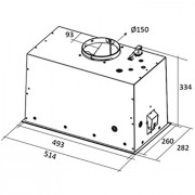 Вытяжка Elica LANE WH/A/52