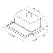 Кухонная вытяжка Elica SLIMMY STD WH/A/50