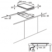 Электрическая варочная панель Electrolux EHF93320NK