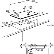 Газовая варочная панель Electrolux GEE263MX
