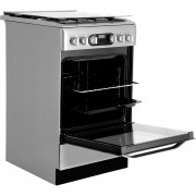 Плита газоэлектрическая Hotpoint-Ariston HS5G5CHX/R