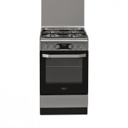 Плита газоэлектрическая Hotpoint-Ariston HS5G5CHX/R