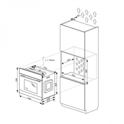 Духовой шкаф Hansa BOES68411 Духовой шкаф Hansa BOES68411