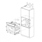 Духовой шкаф Hansa BOEW68411