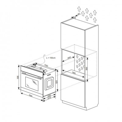 Духовой шкаф Hansa BOEW68411 Духовой шкаф Hansa BOEW68411