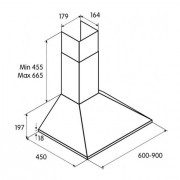 Вытяжка Jet Air GAIA AN/A/60