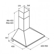 Кухонная вытяжка Jetair GAIA CR/A/60