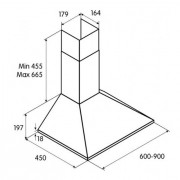 Вытяжка Jet Air GAIA IX/A/90