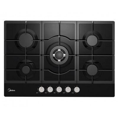 Газовая варочная панель Midea MG 7560 TGB Газовая варочная панель Midea MG 7560 TGB