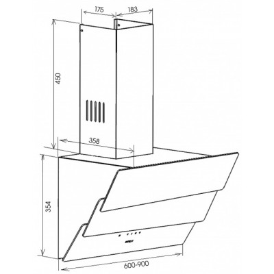 Вытяжка SCHAUB LORENZ SLD DY6724 Вытяжка SCHAUB LORENZ SLD DY6724