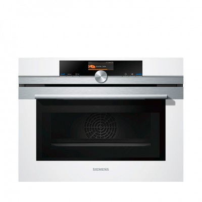 Компактный духовой шкаф с СВЧ Siemens CM636GBW1 Компактный духовой шкаф с СВЧ Siemens CM636GBW1